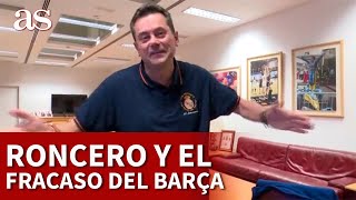 TOMAS RONCERO y su opinión tras la eliminación del BARÇA de CHAMPIONS  Diario AS [upl. by Raven215]