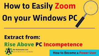 Rising Above PC Incompetence Windows Plus and Minus [upl. by Bergh396]