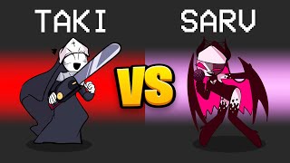 TAKI vs SARVENTE Mod in Among Us [upl. by Nnaegroeg]