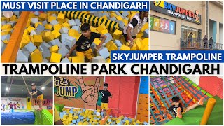 Trampoline Park Chandigarh  Skyjumper Trampoline Park [upl. by Acinot]