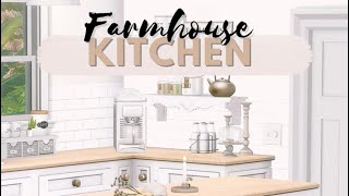 The Sims 4 CC  Farmhouse Kitchen counters  link [upl. by Stine]