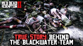 True Story Behind the Blackwater Atlethics Team Massacre Red Dead Redemption 2 [upl. by Adnylg333]