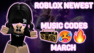 Roblox Music CodesIDs March 2024 WORKING ROBLOX ID [upl. by Darnoc]