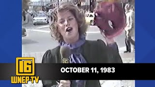 Newswatch 16 for October 11 1983  From the WNEP Archives [upl. by Natsirc703]