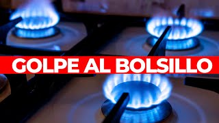 NUEVOS AUMENTOS DE LUZ Y GAS se vienen subas de más del 150 [upl. by Ruthe]