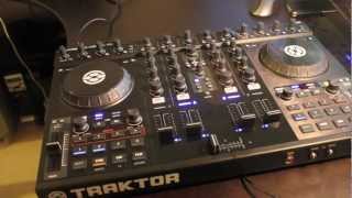 Review  NI Traktor Kontrol S4 DJ Controller [upl. by Jacquie]