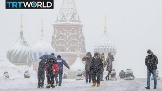 Russia Winter Siberia experiences extreme weather conditions [upl. by Hewet]