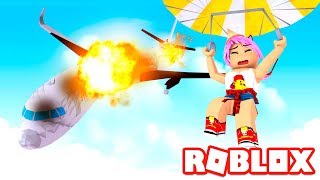 ESCAPA DEL ACCIDENTE DE AVION Obby Roblox [upl. by Hanna]