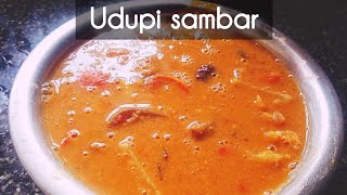 Udupi Sambar  Traditional Udupi Sambar  Sambar recipe [upl. by Phyl]