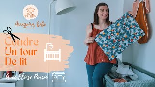 Comment coudre un TOUR de LIT 🛏 Accessoires Bébés 👶 [upl. by Silletram]