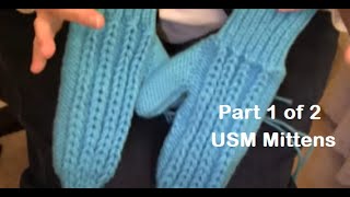 USM Mitten to Machine Knit Part 1 of 2 by Diana Sullivan [upl. by Ssecnirp]