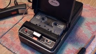 1966 Mercury TR 8000 Cassette Recorder Philips EL3301 Belt Replacement [upl. by Citron264]