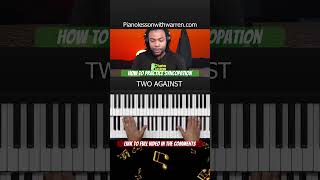 How to practice Gospel piano syncopation [upl. by Admama]