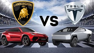 ¡LA PELEA DEL AÑO CYBERTRUCK 2025 VS LAMBORGHINI URUS ¿QUIÉN ES EL REY [upl. by Wolsky]