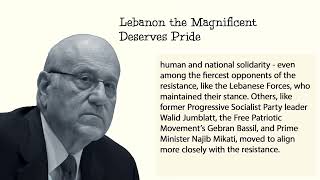 Lebanon the Magnificent Deserves Pride Political Commentary by Nasser Kandil Sep 21 2024 [upl. by Kimber958]