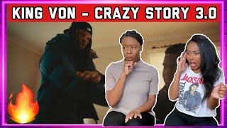 King Von  Crazy Story Pt 3 Official Video REACTION  THE BEST ONE [upl. by Graehl]