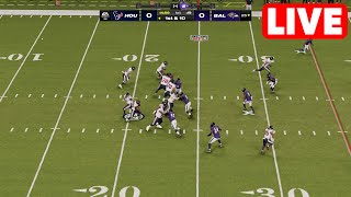 NFL LIVE🔴 Houston Texans vs Baltimore Ravens  AFC Divisional Round 20th January 2024 NFL 24 [upl. by Ide]