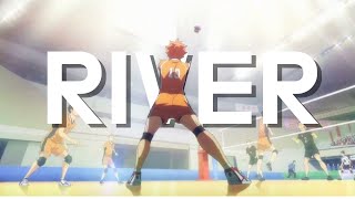 Haikyuu  River nine9amv Remake [upl. by Eelyram]