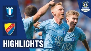 HIGHLIGHTS  Malmö FF 40 Djurgården  Allsvenskan [upl. by Harbard]