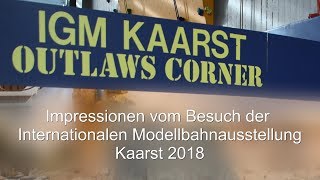 Impressionen von der Internationalen Modellbahnausstellung der IGM Kaarst 10  2018 [upl. by Enimsaj]