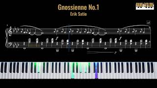 Gnossienne No 1 Tutorial Piano Explode [upl. by Pirri]