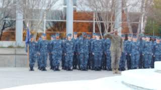 ODU NROTC Battalion Change of Command Ceremony Beginning Intro [upl. by Anola44]