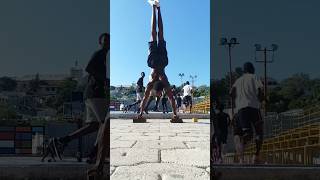 2 years calisthenics training shorts handstandpushup [upl. by Paviour]