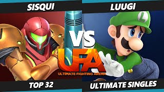 UFA 2023  Sisqui Samus Vs Luugi Luigi Smash Ultimate  SSBU [upl. by Viafore]