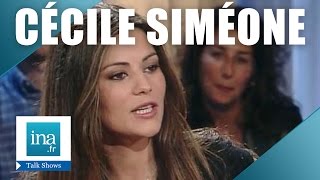 Cécile Siméone quotMiss météo à Canal quot  Archive INA [upl. by Sej]