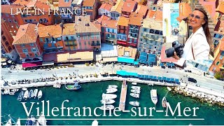 FRANCE TRAVEL FRENCH RIVIERA Villefranche sur Mer WHAT TO VISIT IN SOUTH OF FRANCE COTE DAZUR [upl. by Nivag]