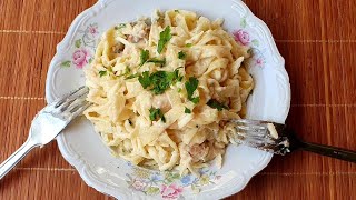 Creamy chicken tagliatelle recipe [upl. by Grimaud]