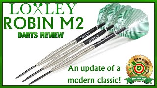 Loxley ROBIN MODEL 2 Darts Review Unusual Dart Now With Grip [upl. by Trauner738]