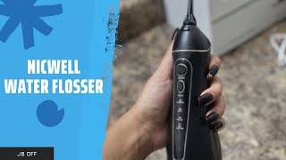 Nicwell Water Dental Flosser Cordless for Teeth  How to use [upl. by Davy]