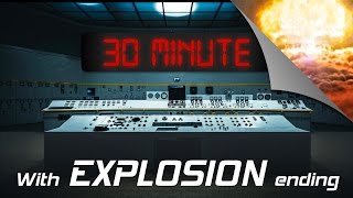 30 min Exploding Missile Digital Countdown Timer [upl. by Yruy445]