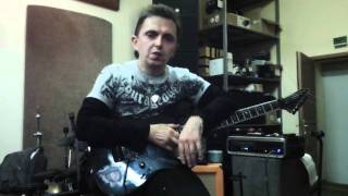 ESP LTD M1000 STBLK Алексей Страйк [upl. by Hsejar]