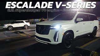 2024 ESCALADE V SERIES Supercharge V8 vs Ford Explorer [upl. by Eneluj]