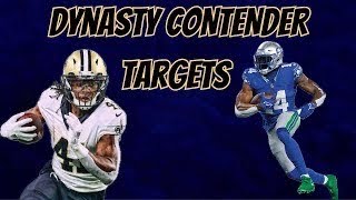 MUST KNOW Fantasy Football Trade Targets for CONTENDERS  Dynasty Fantasy Football 2024 [upl. by Carmel]