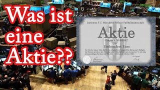 Aktie  Was ist eine Aktie In 3 Minuten erklärt  Aktien einfach erklärt  Investieren in Aktien [upl. by Chara]