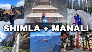 Shimla Manali Tour Guide  Shimla Manali Tourist Place  Shimla manali Tour plan and budget [upl. by Hardy898]