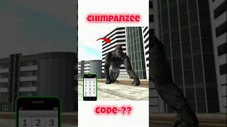 Chimpanzee code 🤑🤑indianbikedriving3d shorts [upl. by Bernadina574]