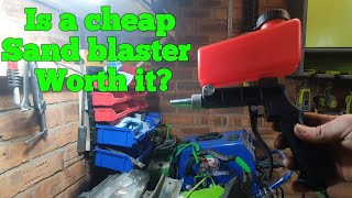 sand blaster gun very cheap but is it worth it [upl. by Anatollo]