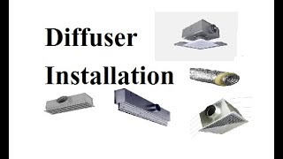 Supply Air Diffuser Installation Guide in Hindi [upl. by Gilford]