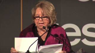 Linda BloodworthThomason accepts Lifetime Achievement Award [upl. by Angelle]