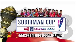 🔴LIVE  Sudirman Cup 2023 I Siaran Langsung LIVESCORE [upl. by Kama]