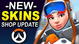 NEW Polar Genji Reinhardt amp Brigitte Skins  Overwatch 2 Shop Update [upl. by Aihsatsan621]