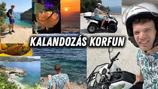 1 HÉT A PARADICSOMBAN  KALANDOZÁS KORFU SZIGETÉN 🏝️ [upl. by Eanar]