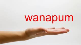 How to Pronounce wanapum  American English [upl. by Pejsach974]