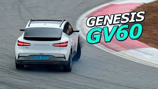 New 2023 Genesis GV60 Review quotWill It Driftquot [upl. by Ranie]