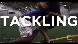 How To Tackle  CoachUp Football Tips [upl. by Aynos962]