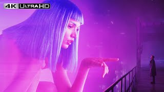 Blade Runner 2049 4K HDR  Hologram Scene [upl. by Venetis]